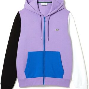 Lacoste Men's Classic Fit Colorblock Zip-Up Hoodie
